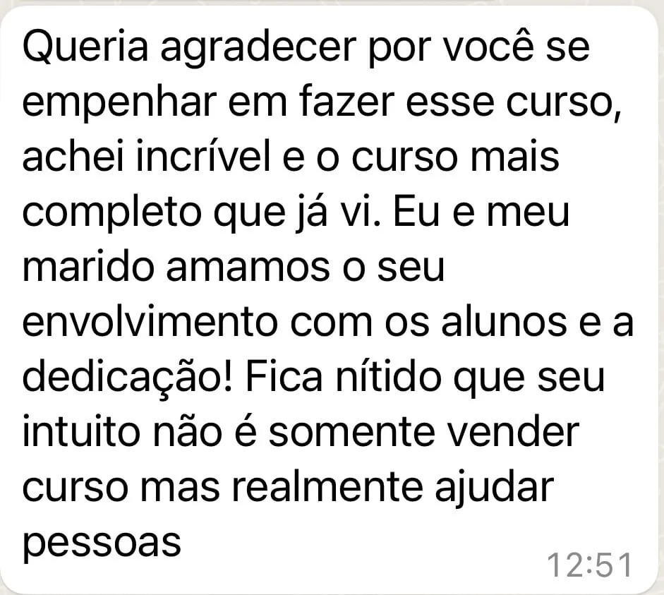 Depoimento de Sandra Ribeiro