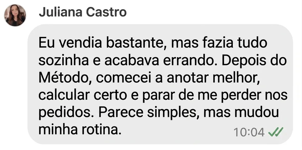 Depoimento de Juliana Castro